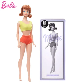 Originalias Barbie Lėlės Pasirašymo 60-Ąsias Lėlės Atgaminti 1/6 Bjd Mašalų Silkstone Kūno Vaikas Mergaičių Žaislai Vaikams Dovanų