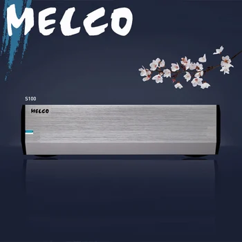 2022 Naujausias atnaujinimas Melco S100 garso lygio tinklo jungiklio, NAS skaitmeninės transliacijos skirtas maršrutizatorius