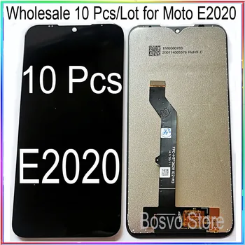 Didmeninė 10 Vnt/daug Moto E2020 LCD Ekranas su Touch 
