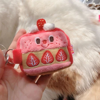 Japonija kawaii Derliaus y2k užtrauktukas šiukšlių maišą ins Harajuku mielas tortas moterų monetos rankinėje mados mini atsitiktinis Porų elegantiškos moters rankinėje