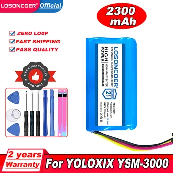 LOSONCOER 2300mAh Baterija YOLOXIX YSM-3000 Vandens Mop Dulkių siurblys Baterija