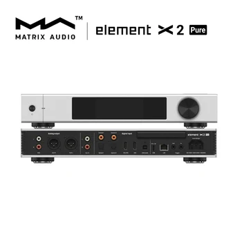 Matricos Elementas X2 Pure Music Streamer Roon Pasiruošę Grotuvas, DLNA/UPnP Dual ES9039PRO VPK Vairo Stiprintuvas