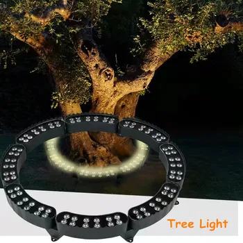 Medžio Lauko Apšvietimo Projektą, Apšvietimas LED Medis Šviesos Modulio Sujungimas Romos Skiltyje lempa 12W Lauko Vandeniui IP65 Kraštovaizdžio