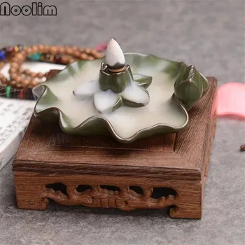 Multi-Naudoti Lotus Moliuskui Smilkalų Degiklis Keramikos Smilkalų Lazdelės Laikiklis Ritė Aromaterapija Censer Zen Budistų Puošimas Ornamentais