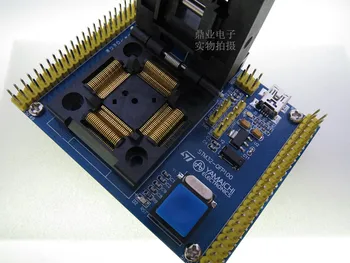Originalus ST IC Bandymų Sėdynės STM32 STM32L Deginimas Programa LQFP100 Lizdo Adapteris