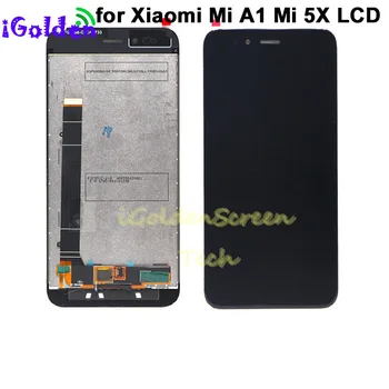 Pantalla už Xiaomi Mi A1 LCD Ekranas MIA1 Mi5X Mi 5X Jutiklinis Ekranas skaitmeninis keitiklis su Rėmu atsarginės Dalys Xiaomi Mi A1 LCD
