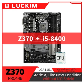 Restauruotas Z370 PRO4-IB Plokštė LGA1151 i5-8400 Nustatyti Rinkinys su Procesoriumi
