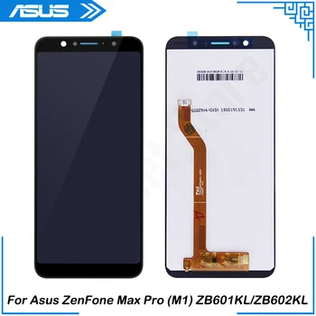 Už Asus ZenFone Max Pro (M1) ZB601KL ZB602KL X00TD X00TDB LCD Ekranas Touch Panel Stiklo Ekranas skaitmeninis keitiklis Asamblėjos+Rėmelį