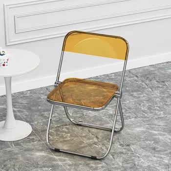 Šiuolaikinių Nešiojamų Sulankstomos Kėdės Miegamojo Žaidėjus Vestuvių Restoranas Plastiko Valgomojo Kėdės Mobiliojo Sillas Cocina De Sodo Baldai